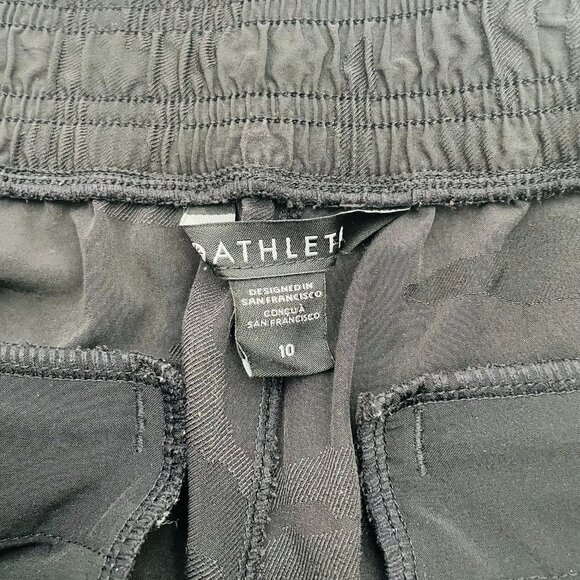 ATHLETA Brooklyn  Black Camo Jogger Size 10 - Picture 3 of 8